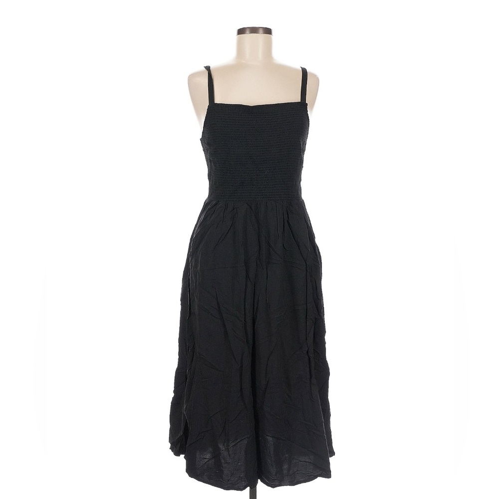Old Navy Black Midi Dress